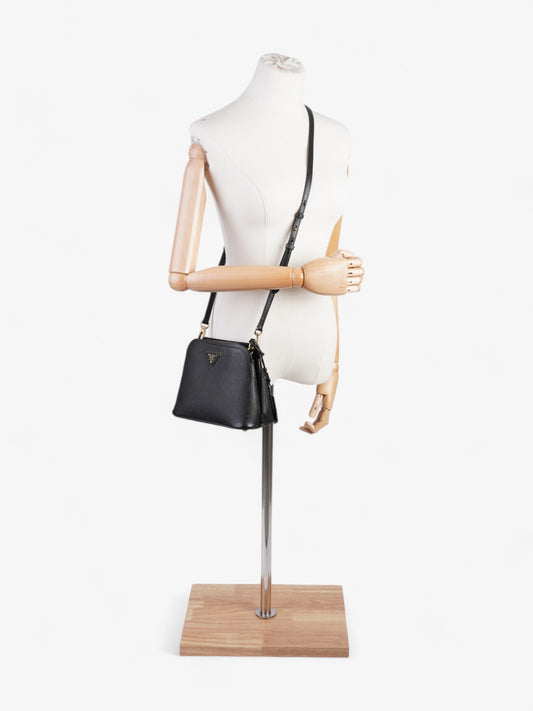 Prada Matinee Black Saffiano Leather