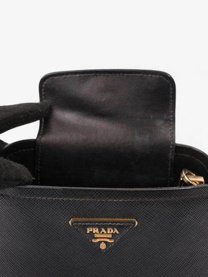 Prada Matinee Black Saffiano Leather