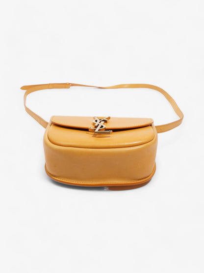 Saint Laurent Kaia Satchel Mustard Yellow Leather Small