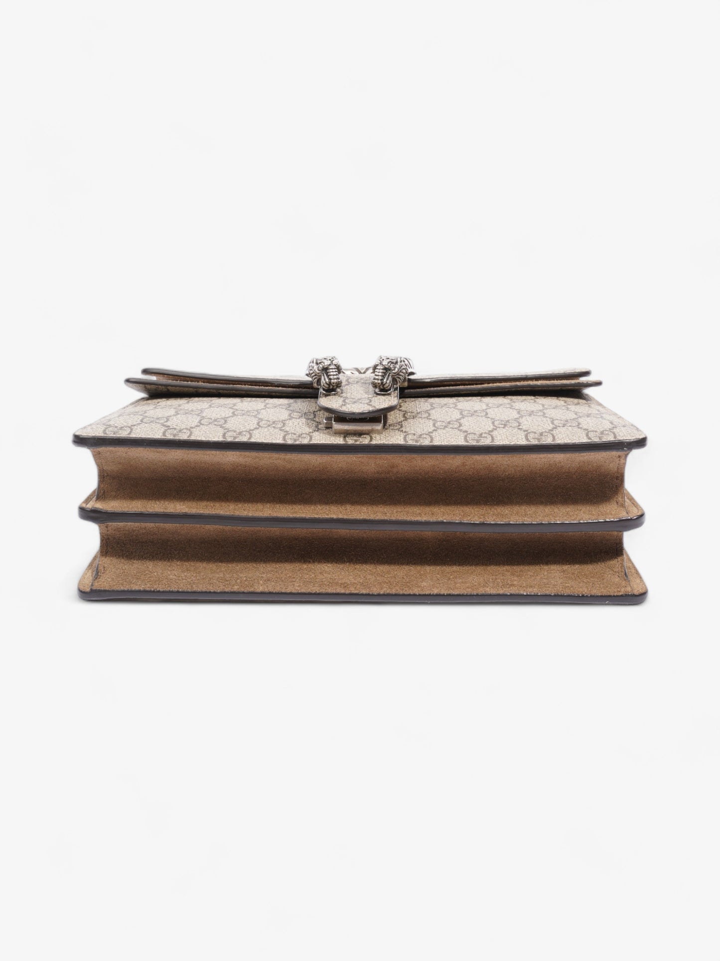 Gucci Dionysus Beige And Ebony GG Supreme Coated Canvas Small