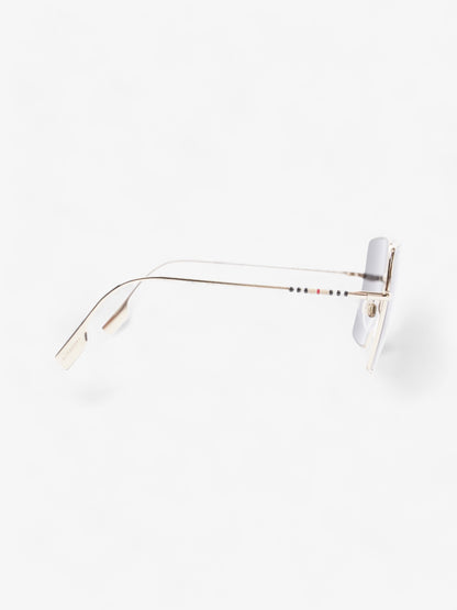 Burberry Daphne Sunglasses Gold / Black Base Metal 140mm
