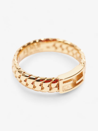 Fendi Baguette Ring Gold Brass Medium (54mm)