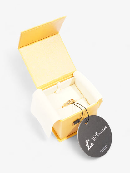 Fendi Baguette Ring Gold Brass Medium (54mm)
