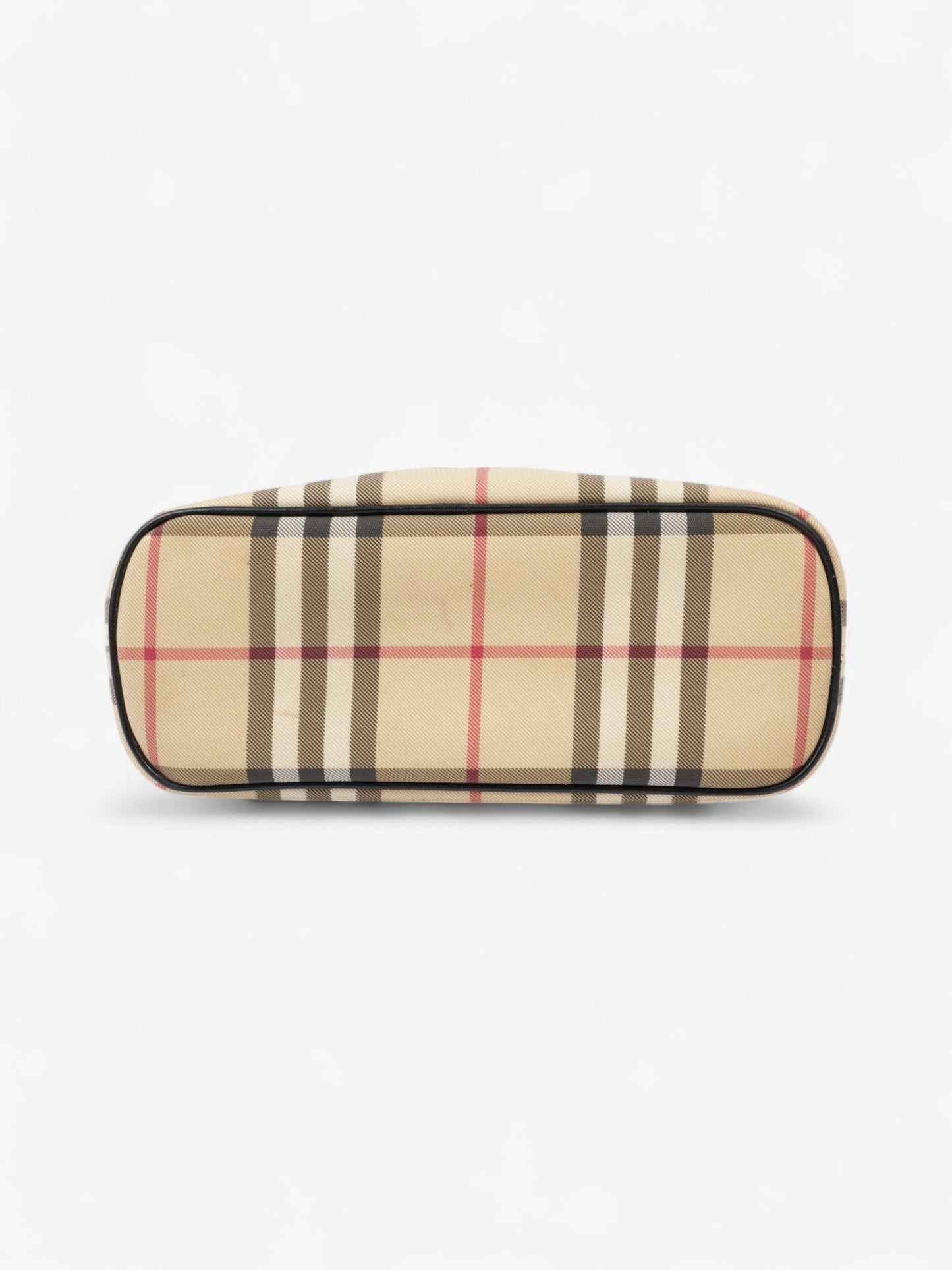 Burberry Check Tote House Check / Black Canvas