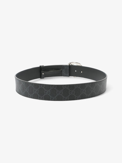 Gucci Interlocking G Belt Black GG Supreme Coated Canvas 85cm 34"