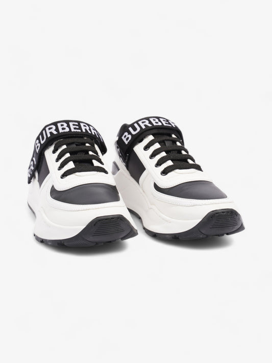 Burberry Ronnie Trainer Black / White Leather EU 38 UK 5