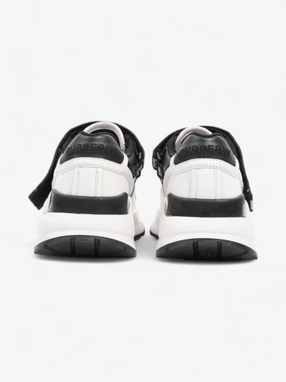 Burberry Ronnie Trainer Black / White Leather EU 38 UK 5