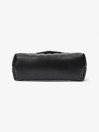 Saint Laurent LouLou Black Matelasse Leather Medium