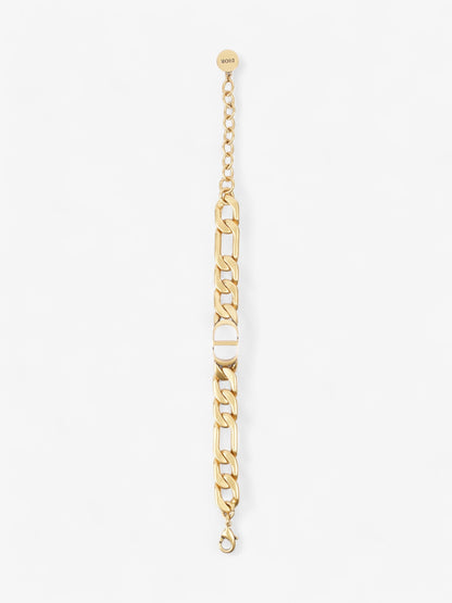 Christian Dior CD Bracelet Gold Base Metal
