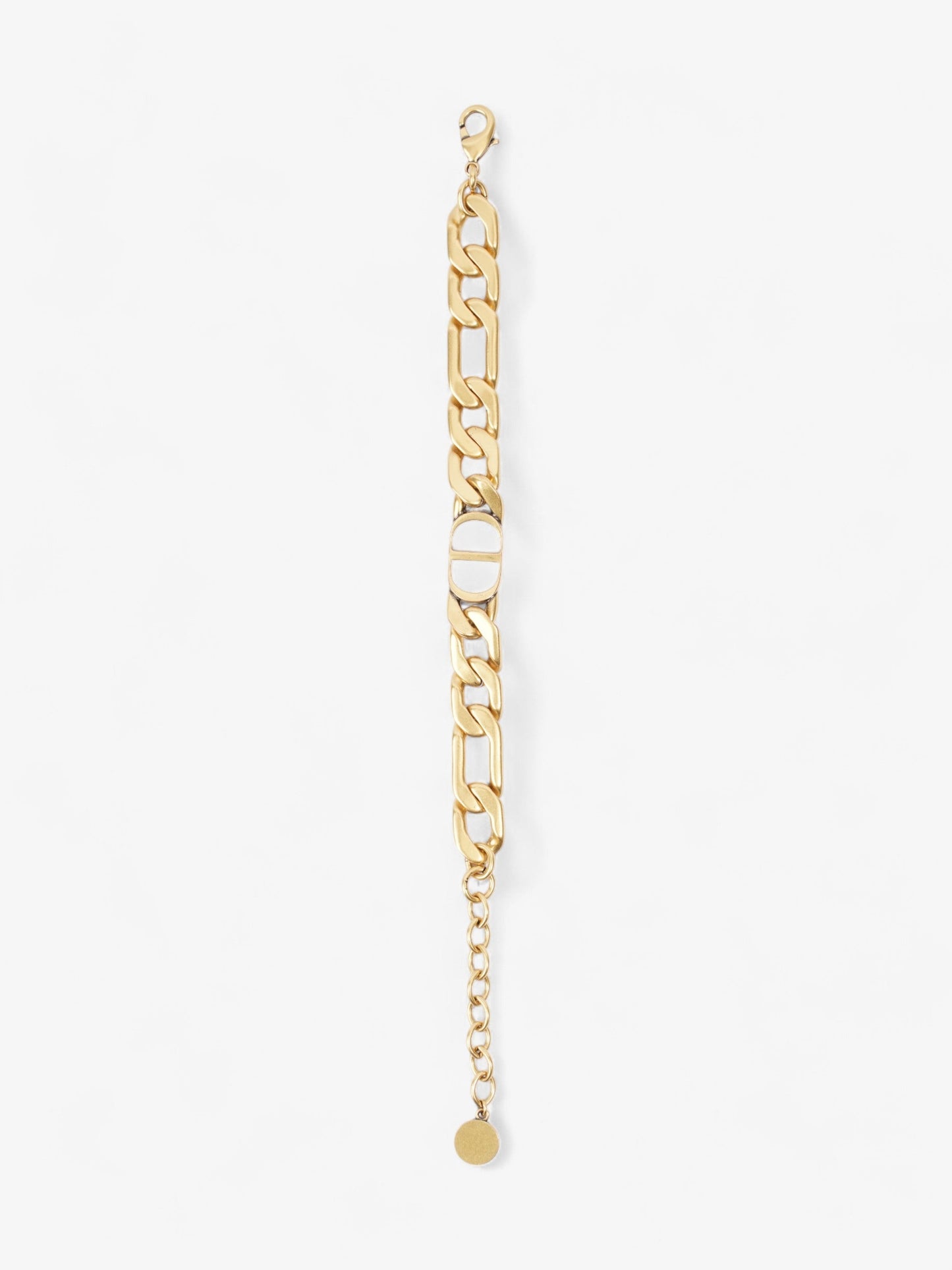 Christian Dior CD Bracelet Gold Base Metal