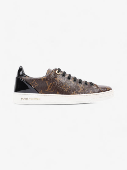 Louis Vuitton Frontrow Sneakers Brown Monogram / Black Coated Canvas EU 37.5 UK 4.5