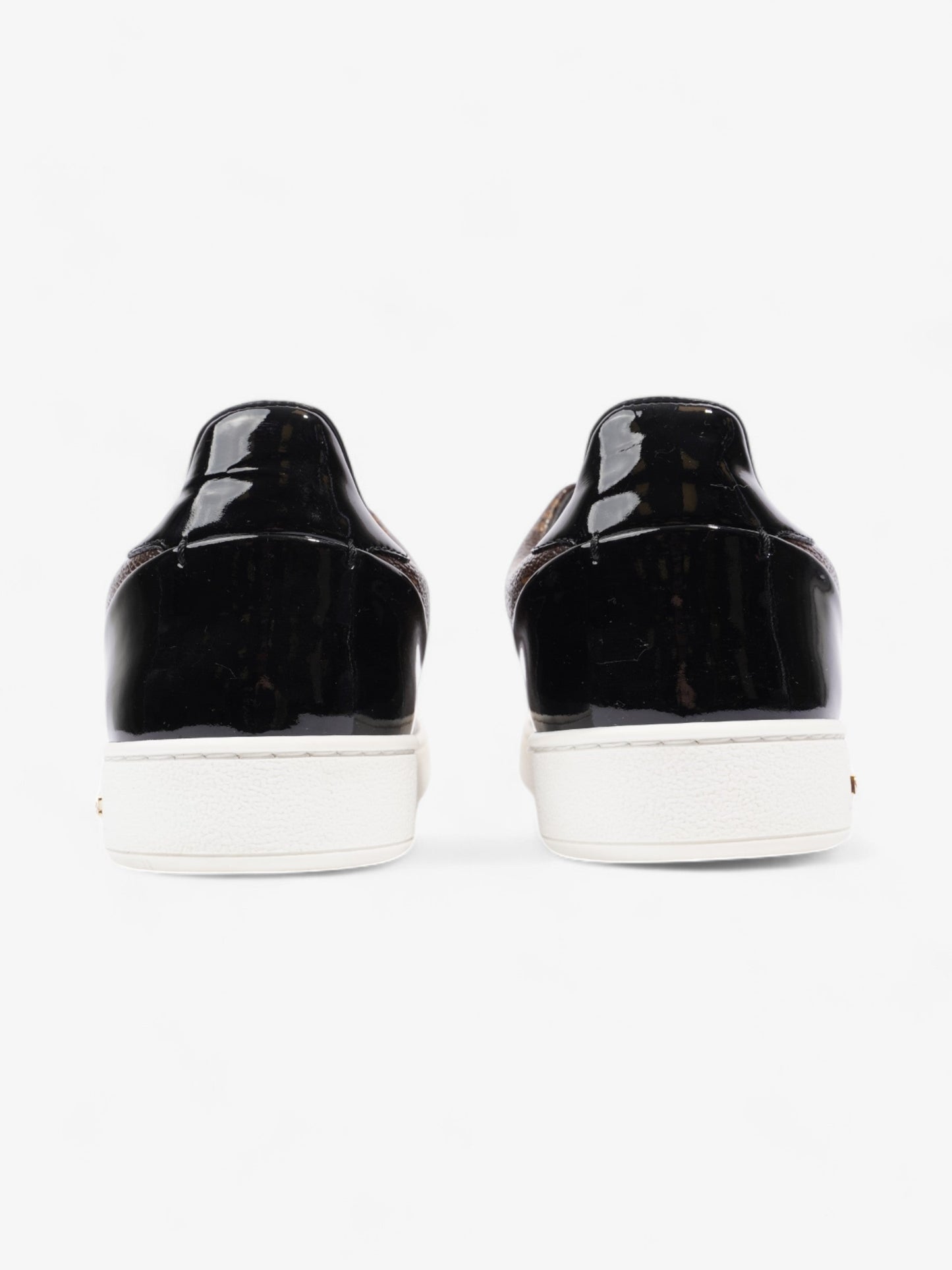 Louis Vuitton Frontrow Sneakers Brown Monogram / Black Coated Canvas EU 37.5 UK 4.5