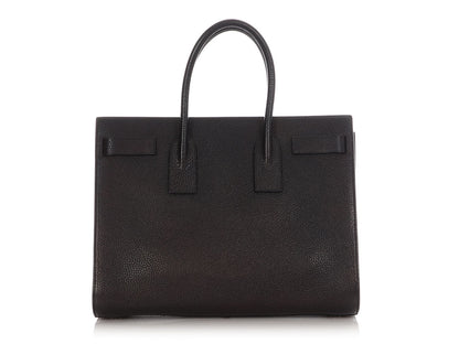 Saint Laurent Black Sac De Jour