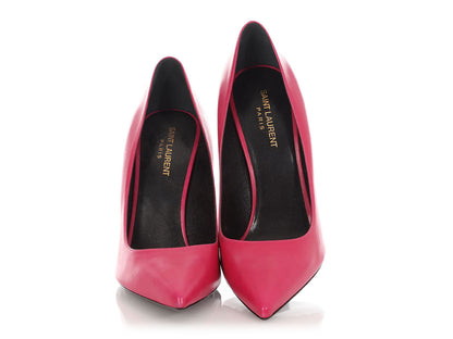 Saint Laurent Pink Leather Pumps