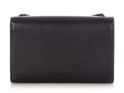 Saint Laurent Medium So Black Grain de Poudre Kate