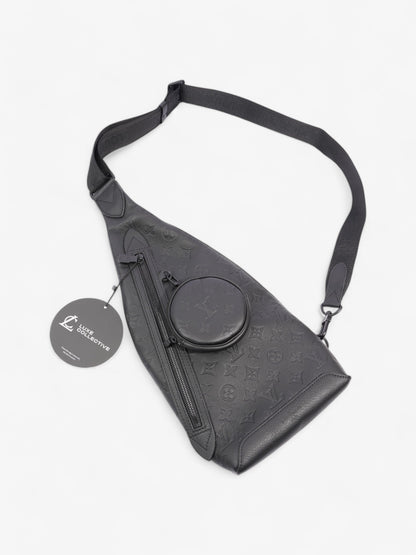 Louis Vuitton Duo Slingback Monogram Shadow Calfskin Leather