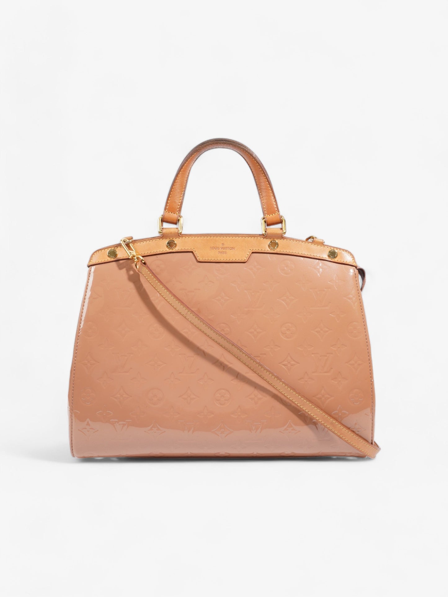 Louis Vuitton Brea Monogram Vernis / Rose Florentin Patent Leather GM