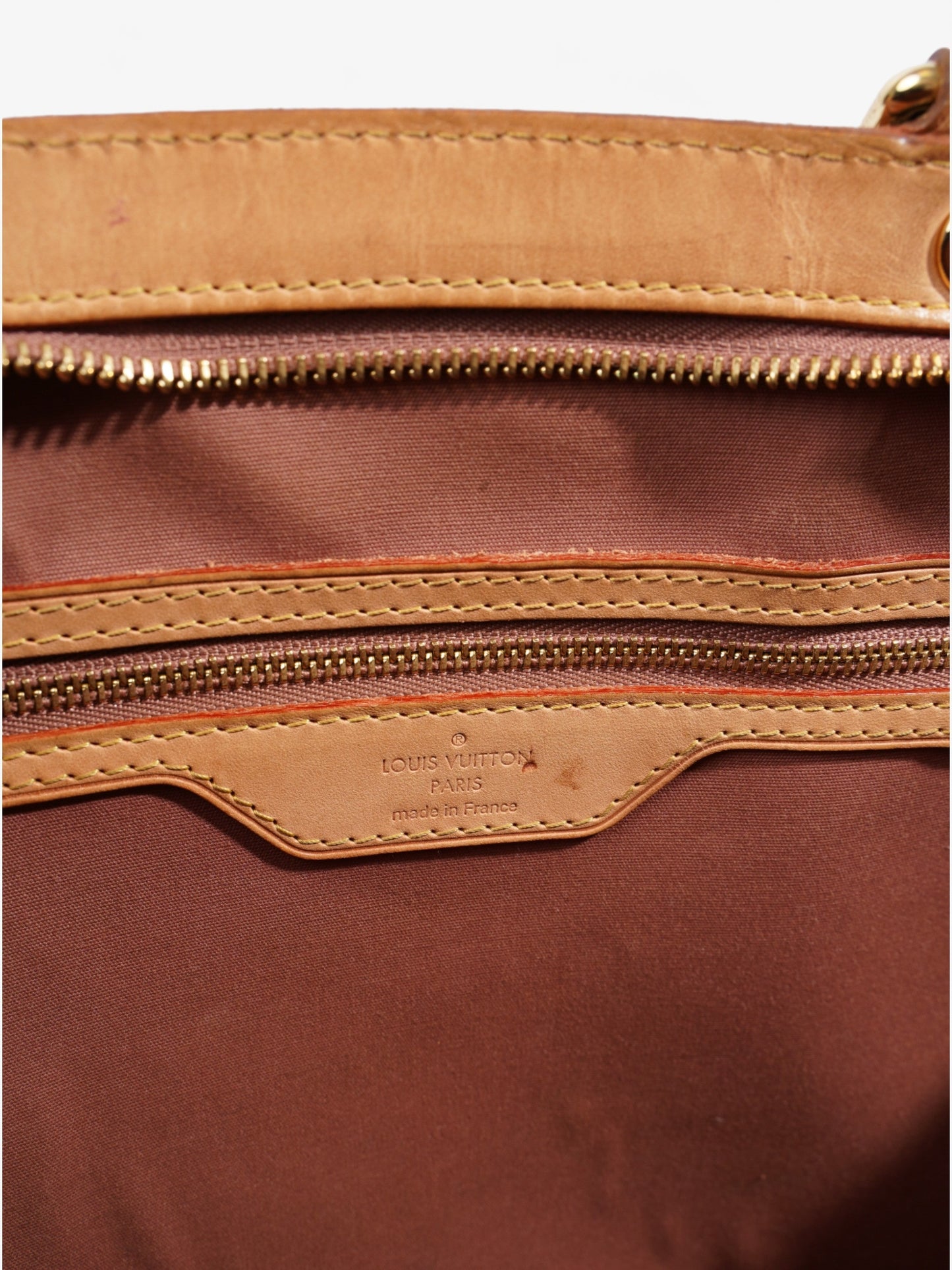 Louis Vuitton Brea Monogram Vernis / Rose Florentin Patent Leather GM