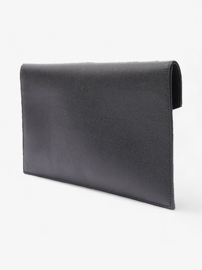 Saint Laurent Uptown Clutch Black Leather