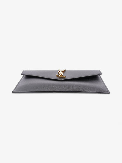 Saint Laurent Uptown Clutch Black Leather