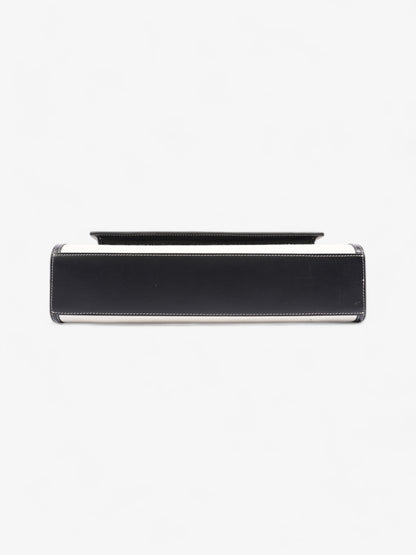 Burberry Pocket Crossbody Cream / Black Canvas