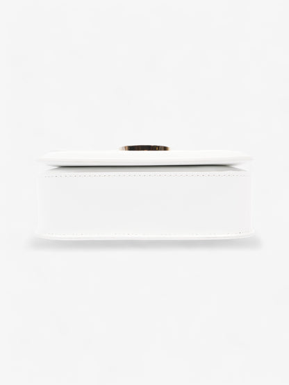 Burberry Elizabeth Bag White Calfskin Leather Small