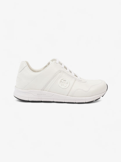 Gucci GG Low-top Sneakers White  Leather EU 39.5 UK 6.5