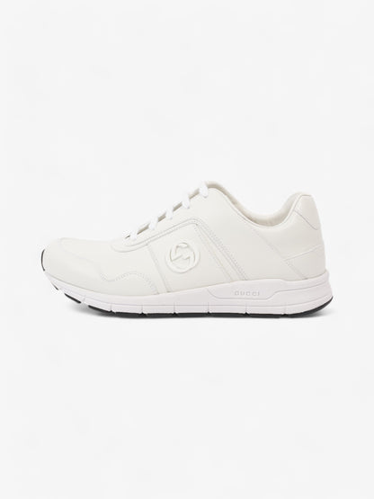 Gucci GG Low-top Sneakers White  Leather EU 39.5 UK 6.5