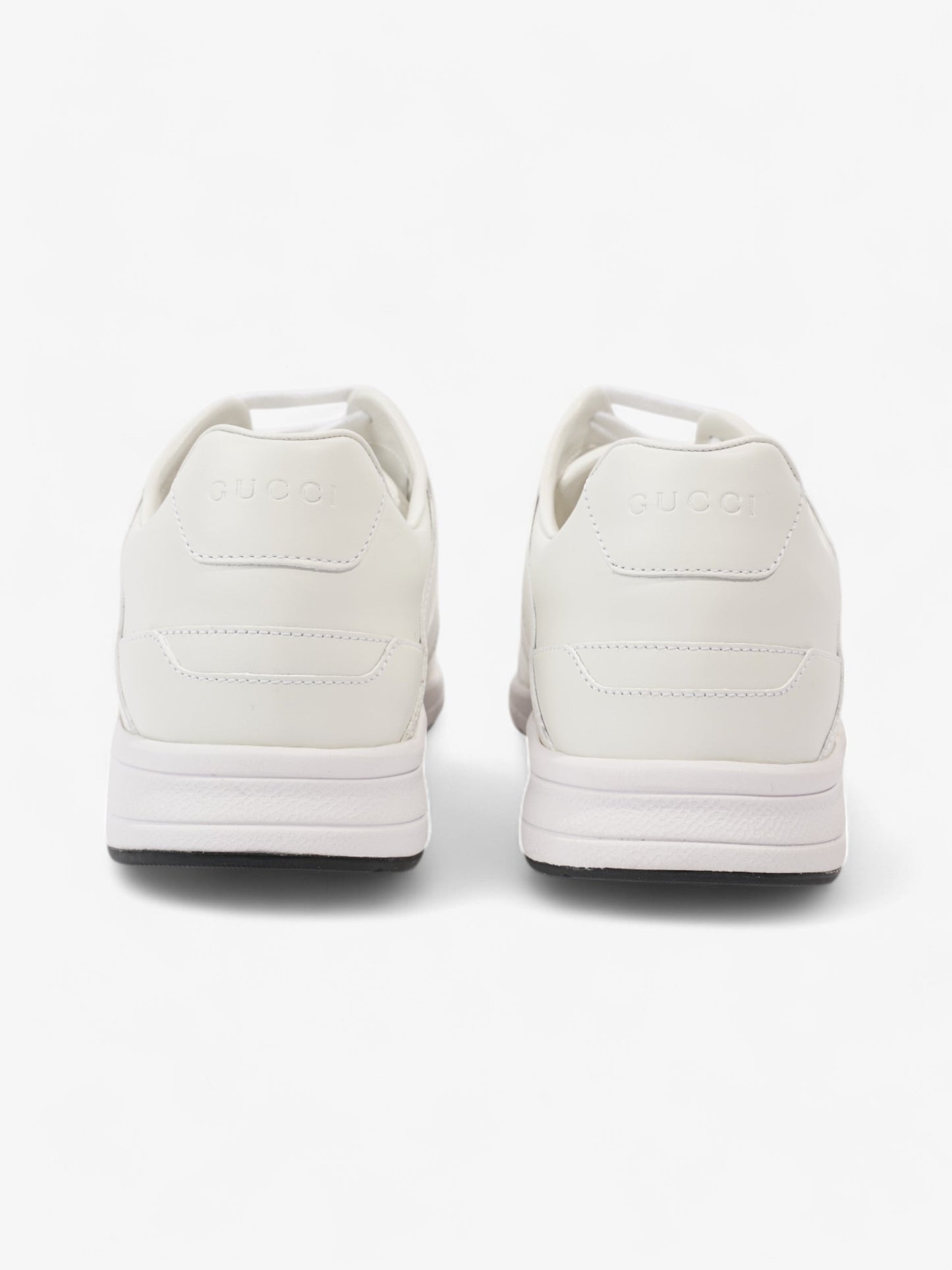 Gucci GG Low-top Sneakers White  Leather EU 39.5 UK 6.5
