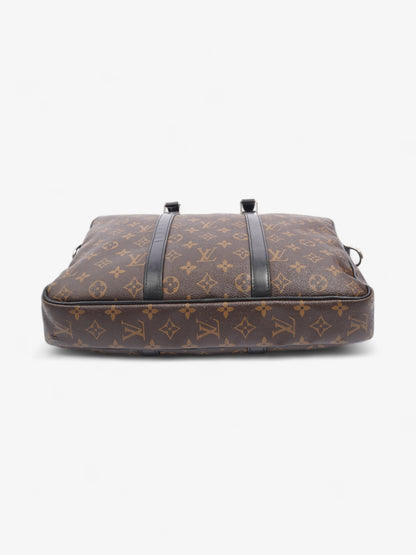 Louis Vuitton Porte-Documents Voyage Monogram / Black Coated Canvas PM