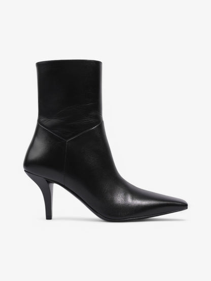 Gucci Ankle Boots 70 Black Leather EU 37 UK 4