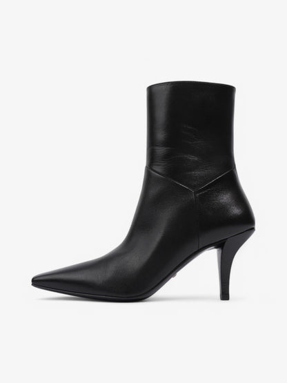 Gucci Ankle Boots 70 Black Leather EU 37 UK 4