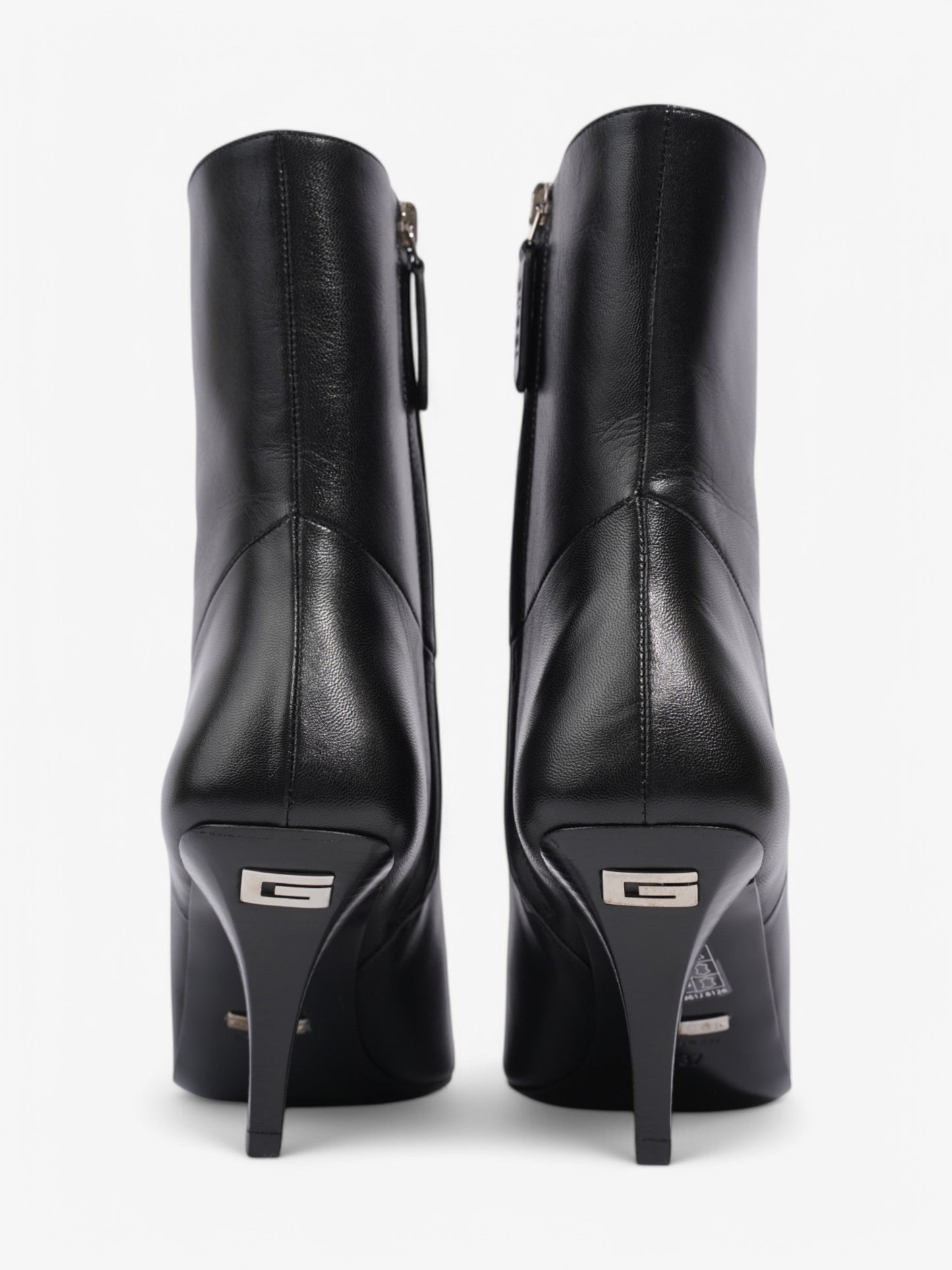 Gucci Ankle Boots 70 Black Leather EU 37 UK 4
