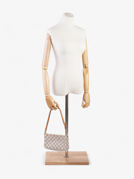 Louis Vuitton Pochette Accessoires Damier Azur Coated Canvas