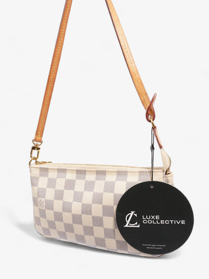 Louis Vuitton Pochette Accessoires Damier Azur Coated Canvas