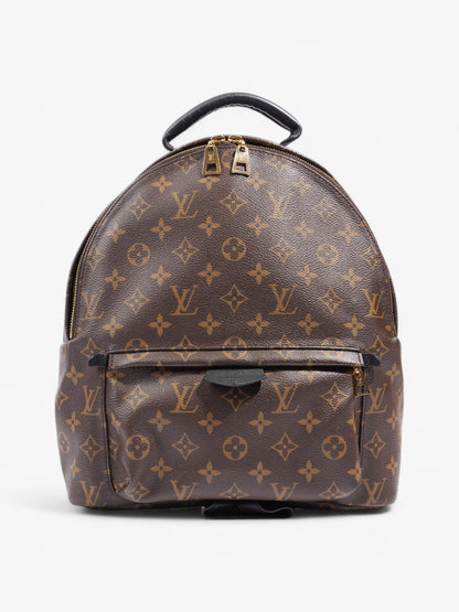 Louis Vuitton Palm Springs Monogram / Black Coated Canvas MM