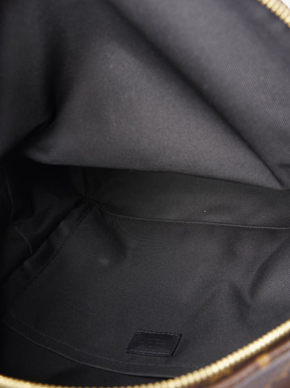 Louis Vuitton Palm Springs Monogram / Black Coated Canvas MM