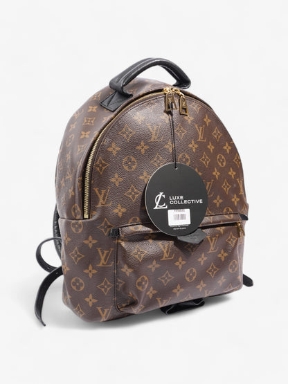 Louis Vuitton Palm Springs Monogram / Black Coated Canvas MM