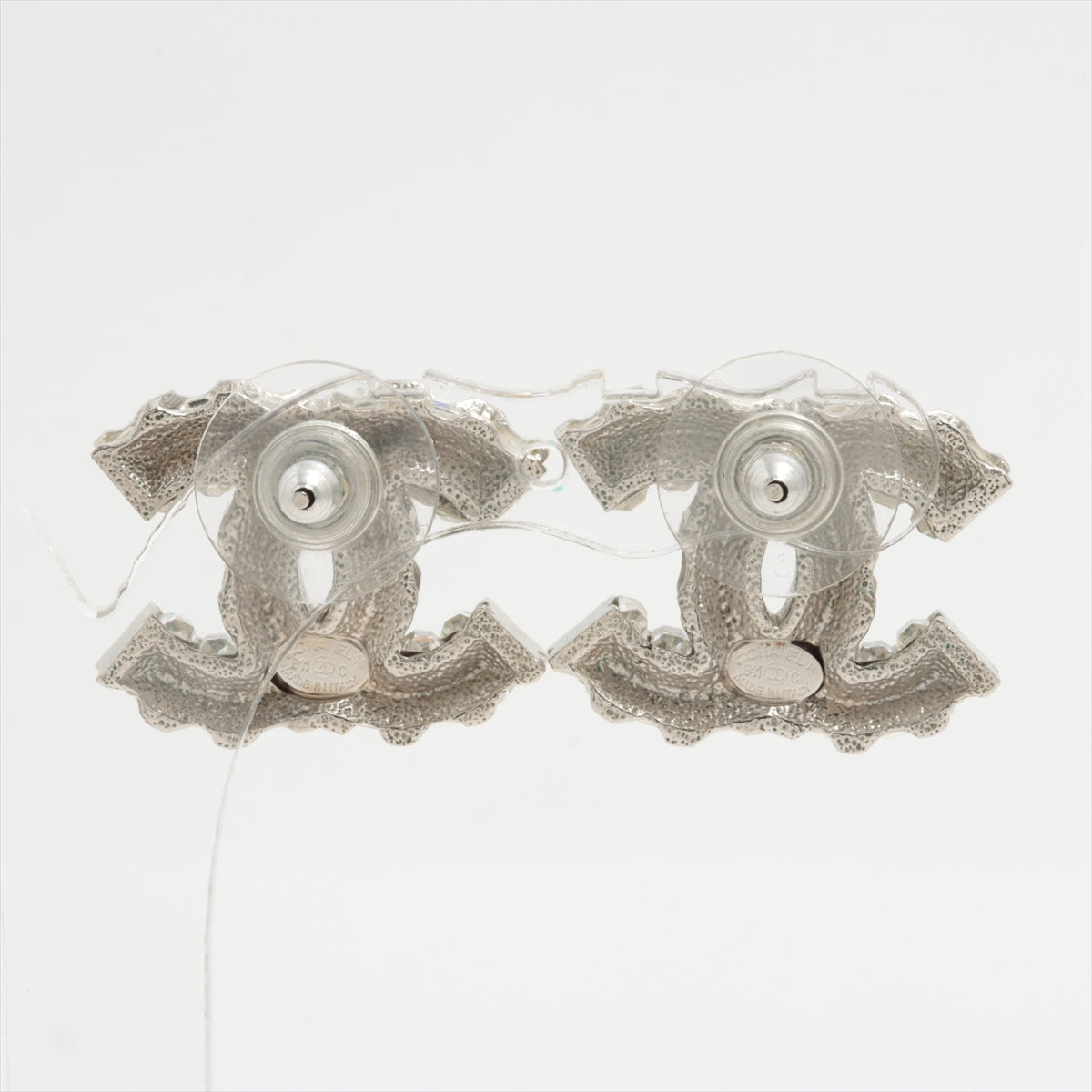 ITEM 3 - Chanel Medium CC Crystal Earrings (Costume Jewellery)