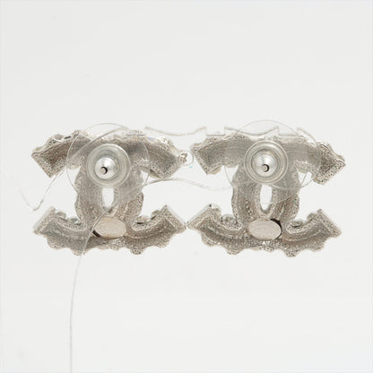 ITEM 3 - Chanel Medium CC Crystal Earrings (Costume Jewellery)
