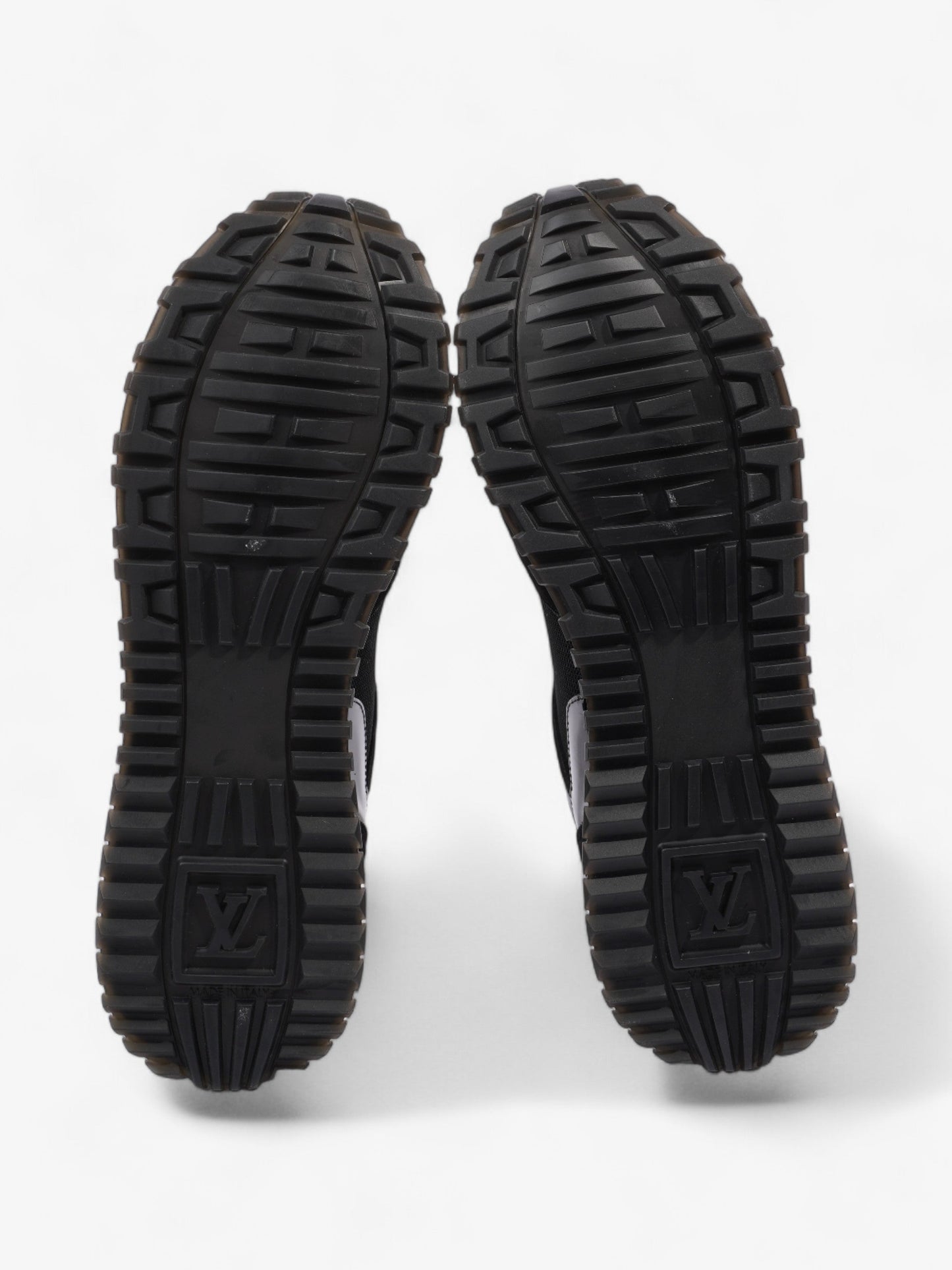 Louis Vuitton Run Away Sneakers Black / Brown Monogram Mesh EU 40 UK 7