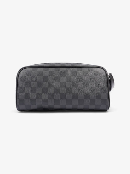 Louis Vuitton Dopp Kit Toilet Pouch Damier Graphite Coated Canvas