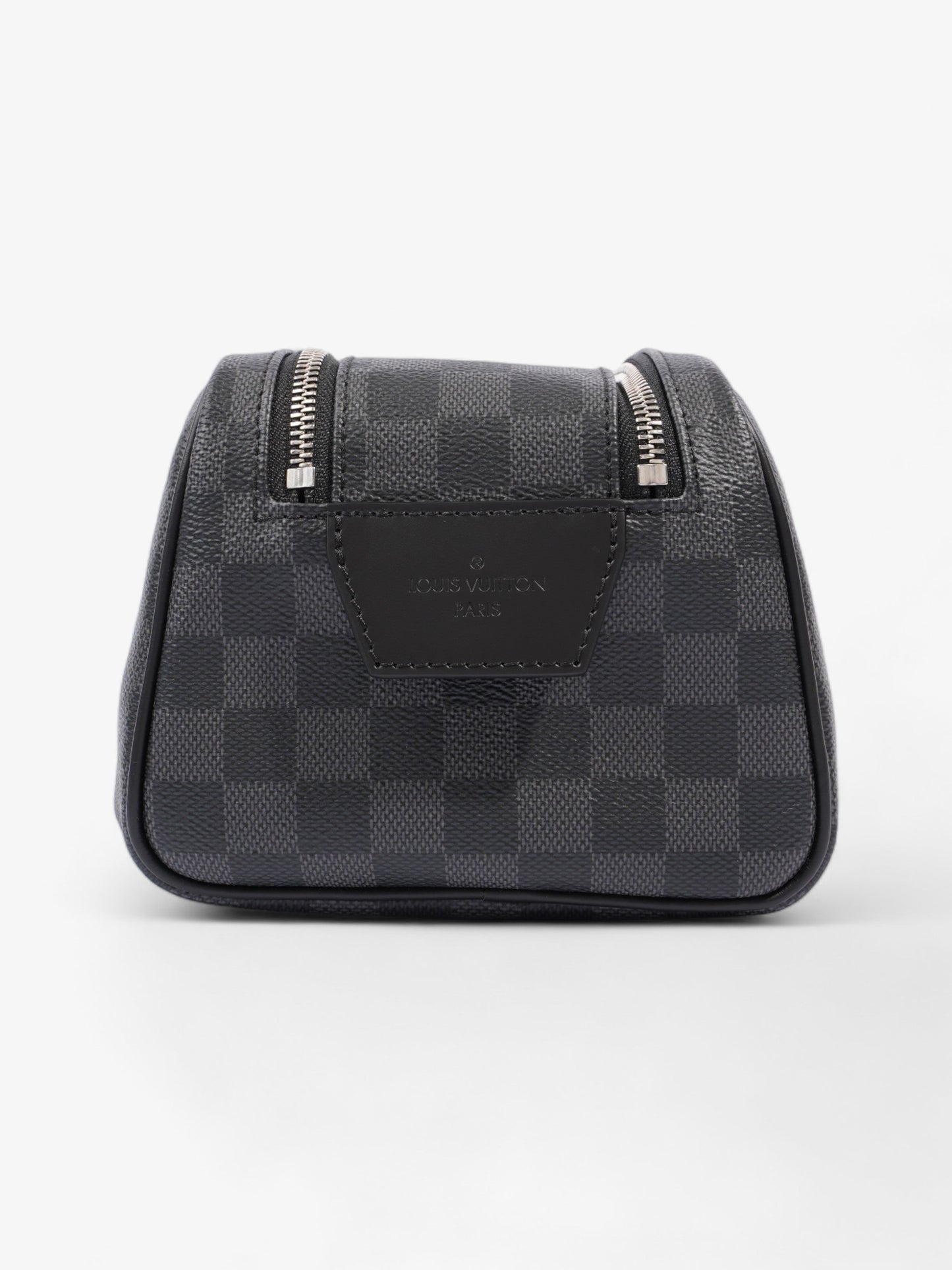 Louis Vuitton Dopp Kit Toilet Pouch Damier Graphite Coated Canvas