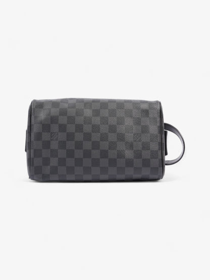 Louis Vuitton Dopp Kit Toilet Pouch Damier Graphite Coated Canvas