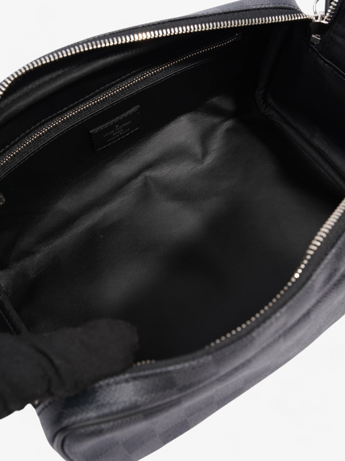 Louis Vuitton Dopp Kit Toilet Pouch Damier Graphite Coated Canvas