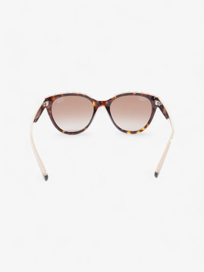 Chanel Wayfarer Frame Sunglasses Tortoise  / Beige Acetate 140mm