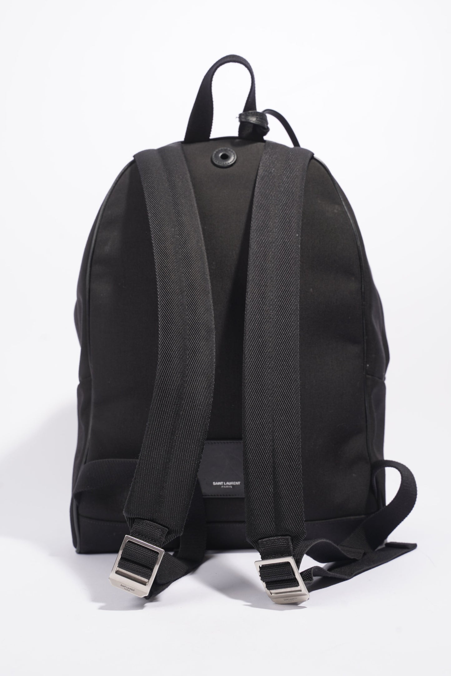 Saint Laurent Vintage Print City Black Canvas