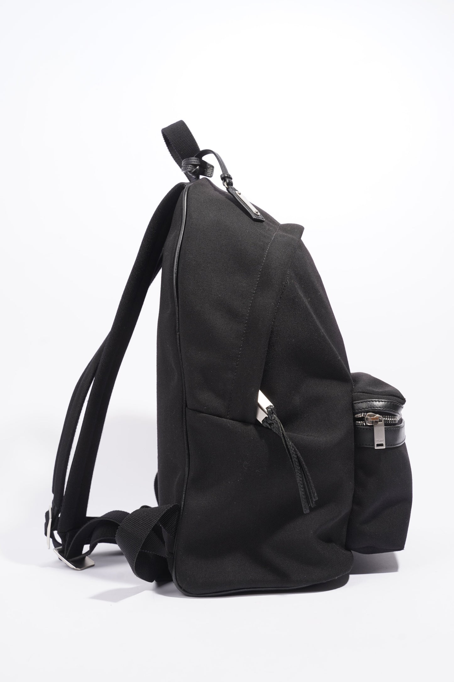 Saint Laurent Vintage Print City Black Canvas