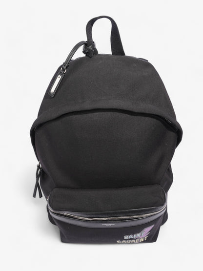 Saint Laurent Vintage Print City Black Canvas