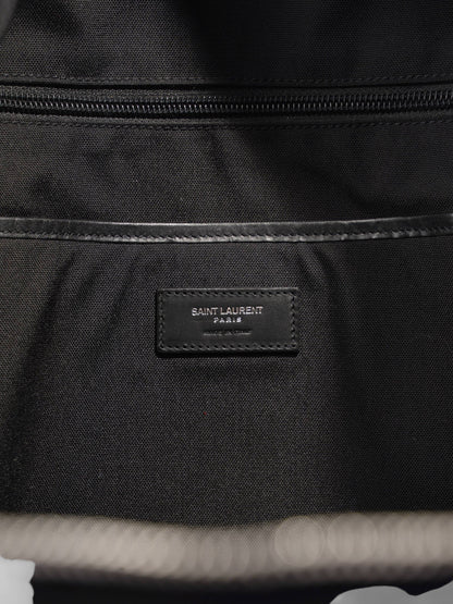 Saint Laurent Vintage Print City Black Canvas
